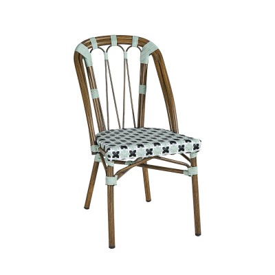 Auteuil - Vert Pâle, Noir & Blanc