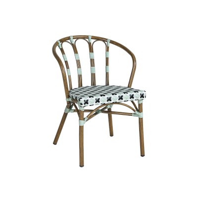 Clichy - Vert Pâle, Noir & Blanc