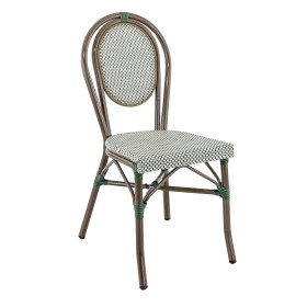 Paris - bamboo foncé / vert et crème