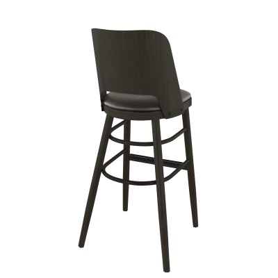 Budapest Bst - Structure tabouret - Wengé