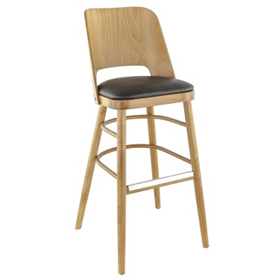 Budapest Bst - Structure tabouret - Chêne miel