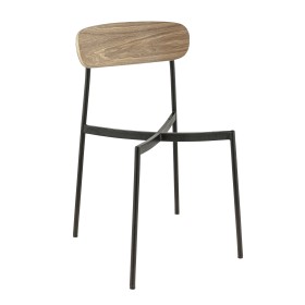 Zoé - Structure chaise - Noir