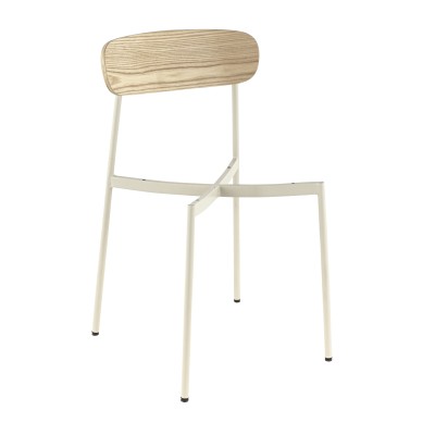 Zoé - Structure chaise - Blanc